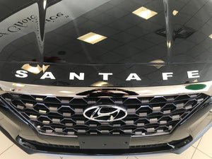 Hyundai Santa Fe (SUV) | 2019-2020 | Logotipo de la capucha | #HYSA19LOG