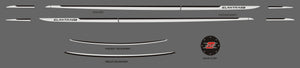Hyundai Elantra GT (Hatchback) | 2018-2021 | Rocker (2Tone) Kit | #HREG18RIK