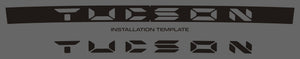 Hyundai Tucson N Line (SUV) | 2022-2026 | Tailgate Logo | #HYTU22LOT