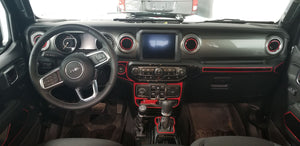 Jeep Gladiator (Pickup) | 2020-2023 | Dash kit (Full) | #JEGL19INF