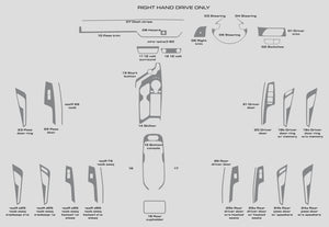 Kia EV6 (SUV) | 2022-2025 | Dash kit (Full) | #KIV622INR