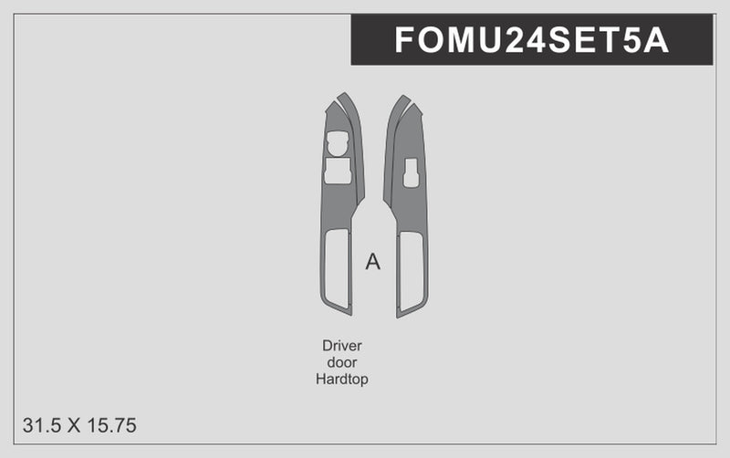 Ford Mustang (Coupe) | 2024-2025 | Special Selection | #FOMU24SET5A