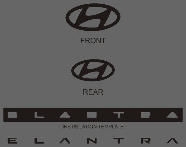 Hyundai Elantra N (Sedan) | 2024-2025 | Spoiler trim | #HYEL24BDG
