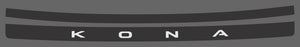 Hyundai Kona N Line (SUV) | 2024-2026 | Bumper protector w/logo | #HYKN24BUL