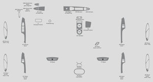 Genesis GV70 (SUV) | 2022-2025 | Dash kit (Full) | #GEV722INT