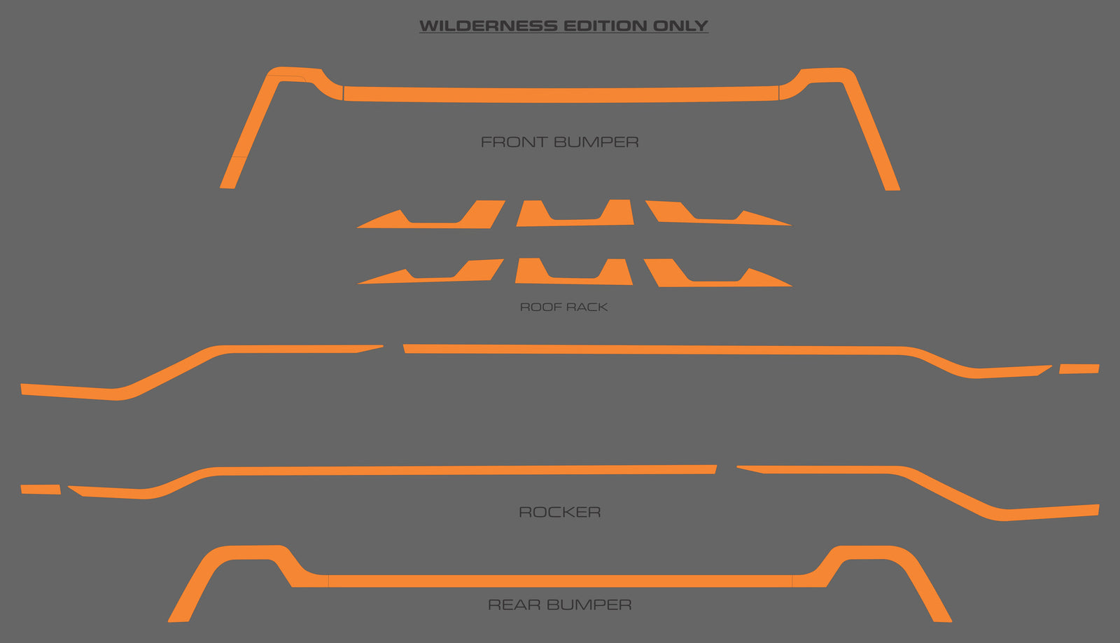 Subaru Forester (SUV) - 2022-2025 - Rocker Kit - #SUFW22RKR