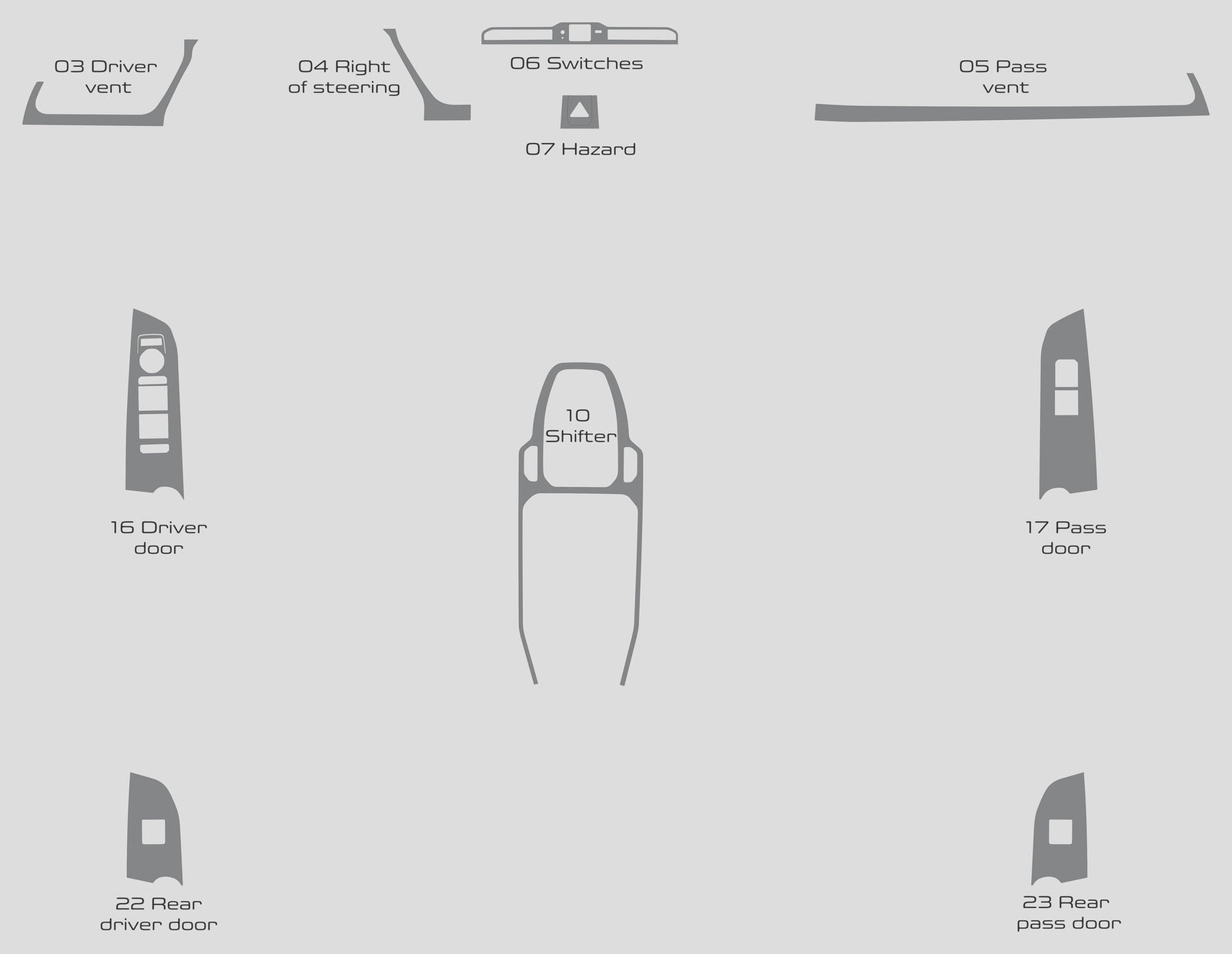 Kia K4 (Sedan) - 2025-2026 - Dash kit (Signature) - #KIK425SGN