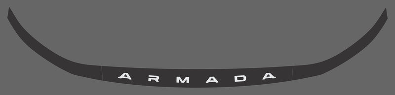 Nissan Armada (SUV) | 2025-2025 | Hood Deflector w/logo | #NIAR25DEL