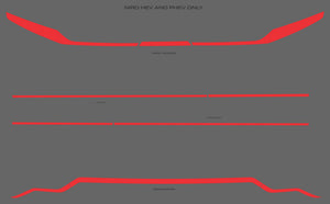 Kia Niro Plug-In Hybrid (SUV) | 2023-2025 | Rocker Kit | #KINI23RKK