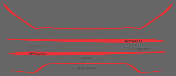 Honda Civic (Hatchback) | 2025-2025 | Rocker Kit | #HOC525RKK