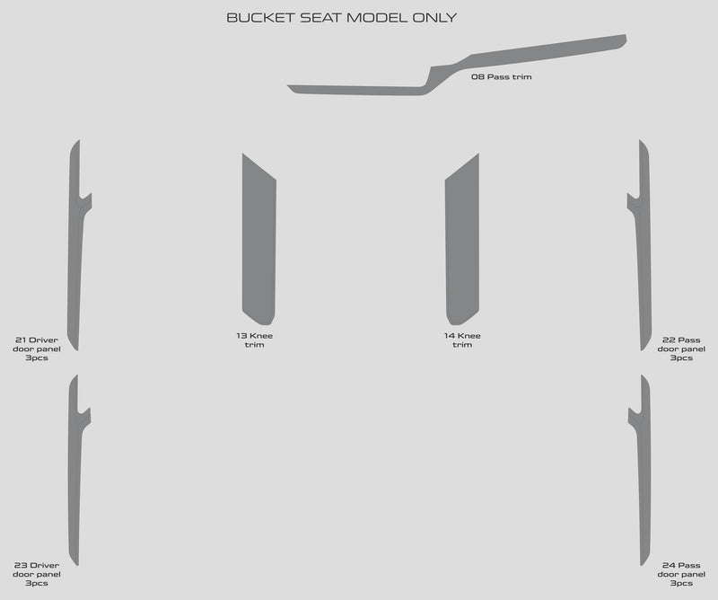 Chevrolet Silverado 1500 (Crew Cab) | 2022-2025 | Original Selection | #CHSU22OEM