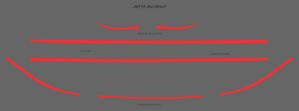 Volkswagen Jetta (Sedan) | 2022-2025 | Rocker Kit | #VOJG22RKR