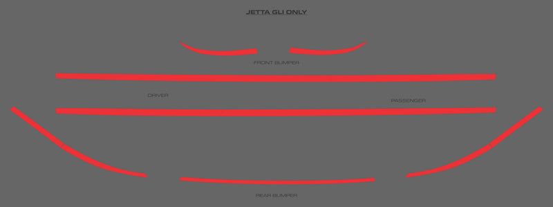 Volkswagen Jetta (Sedan) | 2022-2025 | Rocker Kit | #VOJG22RKR