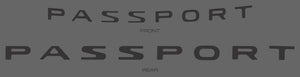 Honda Passport (SUV) | 2026-2026 | Logo Kit | #HOPA26LOK