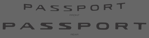 Honda Passport (SUV) | 2026-2026 | Logo Kit | #HOPA26LOK
