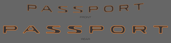 Honda Passport (SUV) | 2026-2026 | Logo Kit (2Tone) | #HOPA26LIK