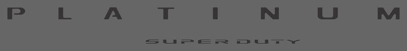 Ford F-350 Super Duty (Regular Cab) | 2023-2025 | Tailgate Logo | #FOF223LT2