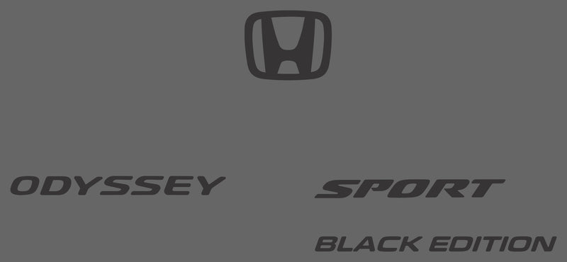 Honda Odyssey (Minivan) | 2018-2025 | Spoiler trim | #HOOD23BDG