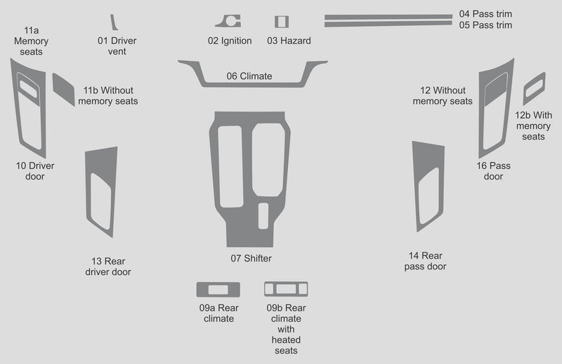 Mitsubishi Outlander (SUV) | 2025-2025 | Dash kit (Full) | #MIOU25INT
