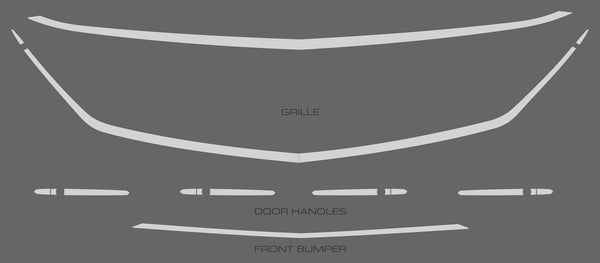 Cadillac XT4 (SUV) | 2024-2025 | Exterior Trim | #CAX424EXT
