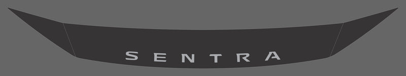 Nissan Sentra (Sedan) | 2024-2025 | Hood Deflector w/logo | #NISE24DEL