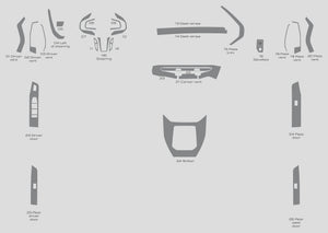 BMW X3 (SUV) | 2025-2026 | Dash kit (Full) | #BMX325INF