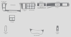 Peterbilt 579 (Truck) | 2022-2026 | Dash kit (Full) | #PE5622IT2