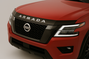 Nissan Armada (SUV) | 2019-2020 | Deflector de capó con logo | #NIAR17DEL