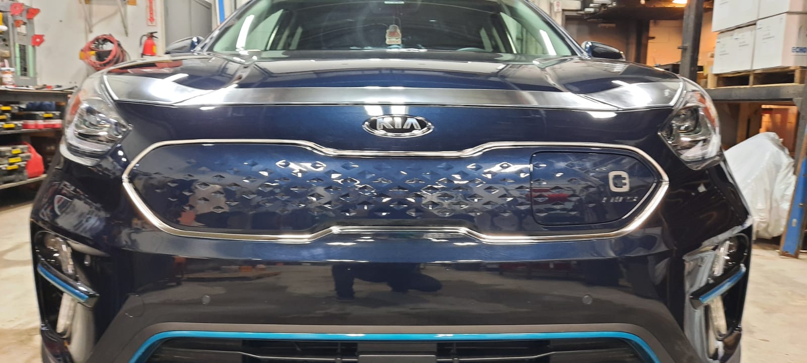 Parasole Per Parabrezza Su Misura Per Kia Niro SG2 EV Hybrid 2016-2025 – 4 Strati In Nylon, Protezione UV 99%, Senza Ventose, Pieghevole E Con Garanzia 12 Mesi