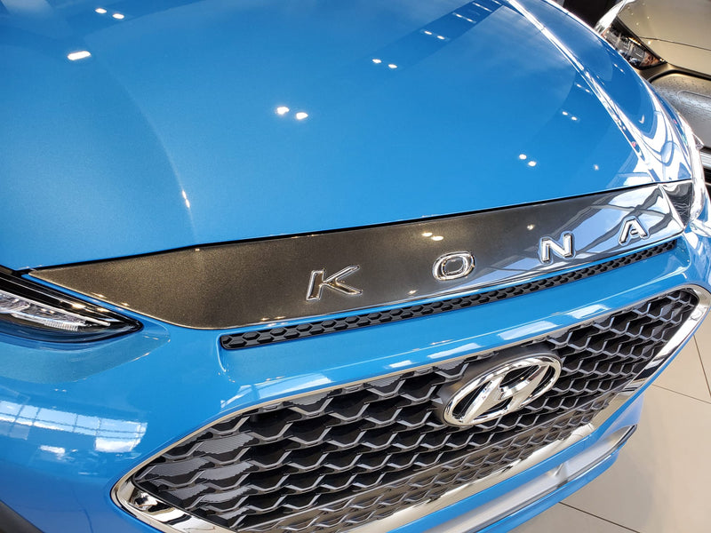 Hyundai Kona (SUV) | 2020-2021 | Hood Deflector w/logo | #HYKO18DEL
