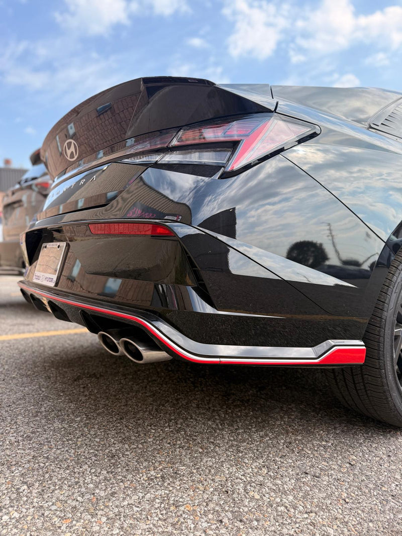 Hyundai Elantra N Line (Sedan) | 2024-2025 | Rocker Kit | #HYEN24RKK