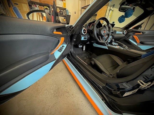 Fiat 124 Spider (Convertible) | 2017-2019 | Dash kit (Full) | #FI1217INF