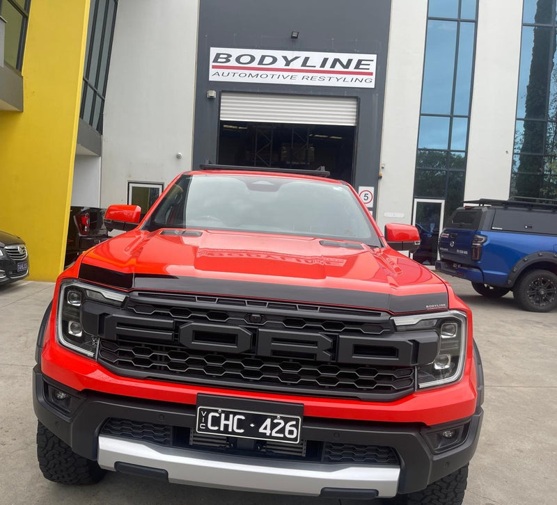 Ford Ranger (SuperCab) | 2023-2025 | Hood Deflector w/logo | #FORA23DEL