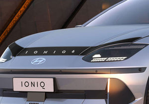 Hyundai Ioniq 6 (Sedan) | 2023-2024 | Hood Deflector w/logo | #HYI623DEL