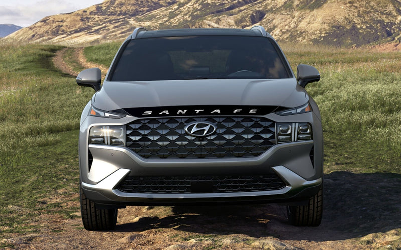 Hyundai Santa Fe (SUV) | 2021-2023 | Hood Deflector w/logo | #HYSA21DEL