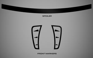 Hyundai Sonata (Sedan) | 2020-2022 | Spoiler trim | #HYSO20ACC