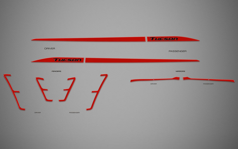 Hyundai Tucson N Line (SUV) | 2022-2025 | Rocker Kit | #HYTN22RKK
