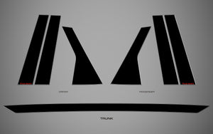 Hyundai Tucson (SUV) | 2022-2026 | Pillars kit | #HYTU22PI2