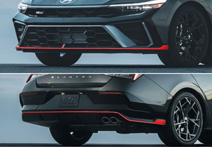 Hyundai Elantra N Line (Sedan) | 2024-2025 | Rocker (2Tone) Kit | #HYEN24RIK