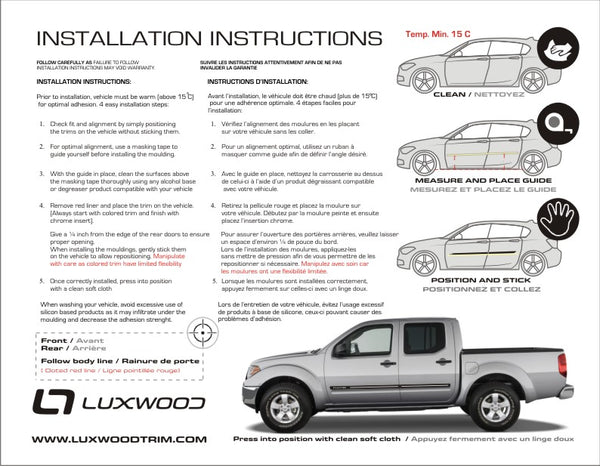 Nissan Frontier (Crew Cab) | 2007-2019 | VIPER  | #NIFRCC07XSM