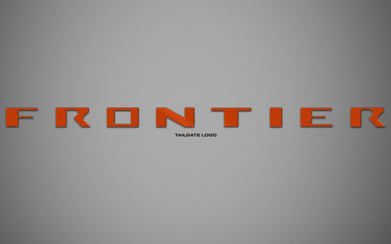 Glossy Black Tailgate Insert Letters For 2022-2023 Nissan Frontier – AUTOCARIMAGE
