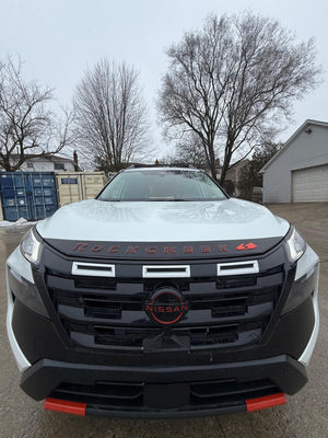 Nissan Rogue Midnight Edition (SUV) | 2021-2026 | Hood Deflector + logo | #NIRO21DE2