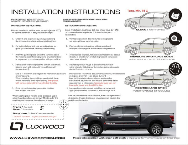 Nissan Titan XD (Crew Cab) | 2016-2021 | CHROMAX | #NITICC16CRM