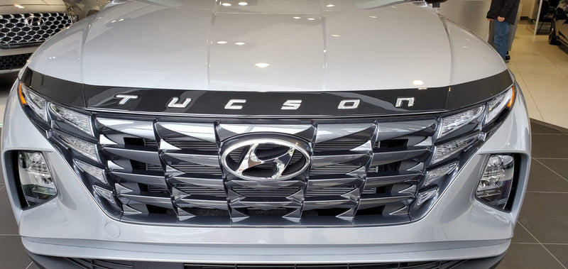 Hyundai Tucson N Line (SUV) | 2022-2024 | Hood Deflector w/logo | #HYTU22DEL