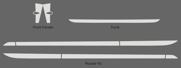 Buick Verano (Sedan) | 2012-2017 | Rocker Kit | #BUVE12RKK