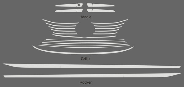 Lexus ES 350 (Sedan) | 2013-2015 | Exterior Trim | #LEES13EXT