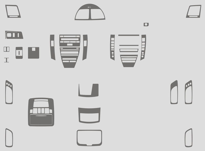 Lexus ES 350 (Sedan) | 2010-2013 | Dash kit (Full) | #LEES10INF