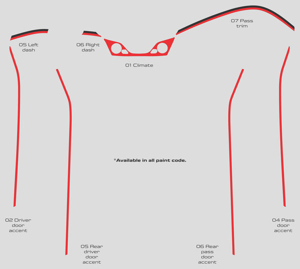 Chevrolet Cruze Limited (Sedan) | 2016-2019 | Dash kit (Signature) | #CHCR16SG2