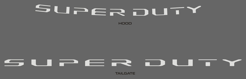 Ford F-250 Super Duty (SuperCab) | 2017-2019 | Hood Logo | #FOF217LOG