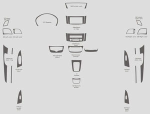 Nissan Sentra (Sedan) | 2016-2019 | Dash kit (Full) | #NISE16INF